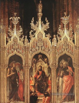 Triptyque de Saint Marc 1474 Bartolomeo Vivarini Peinture à l'huile